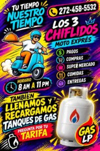 🛵 LOS 3 CHIFLIDOS MOTO EXPRÉS