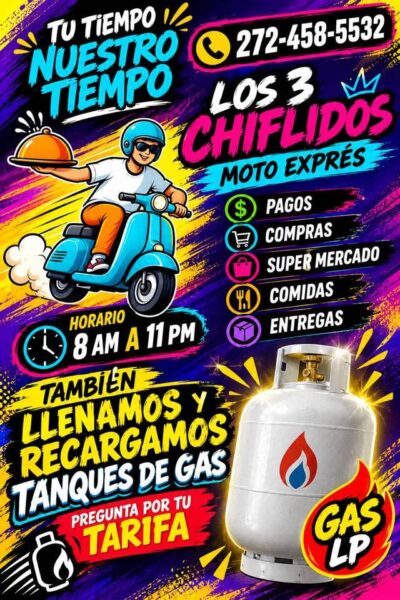 🛵 LOS 3 CHIFLIDOS MOTO EXPRÉS