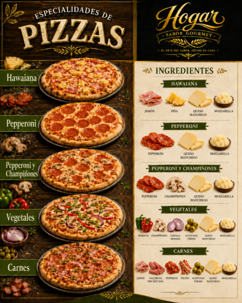 🍕✨ FIN DE SEMANA DE PIZZAS ARTESANALES ✨🍕