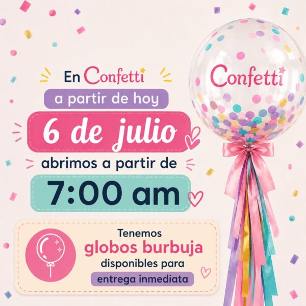 GLOBOS BURBUJA DISPONIBLES PARA ENTREGA INMEDIATA ‼️🎈✨ 📲